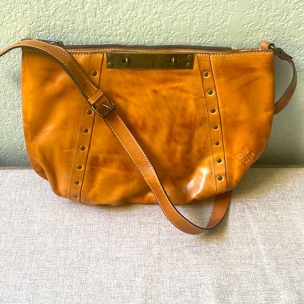 Patricia Nash Leather Shoulder Bag